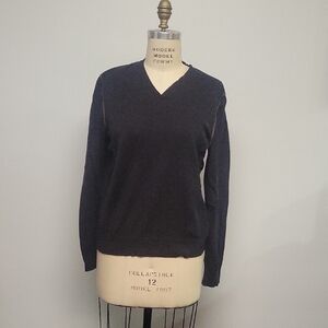 Banana Republic Midnight Black Knitwear With Contrast Stitching